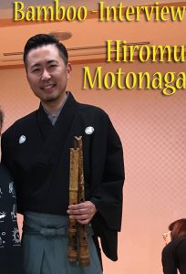 Hiromu Motonaga Bamboo-Interview